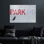 Wallity Cuadro Decorativo de Vidrio Templado Multicolor 70 x 100 cm